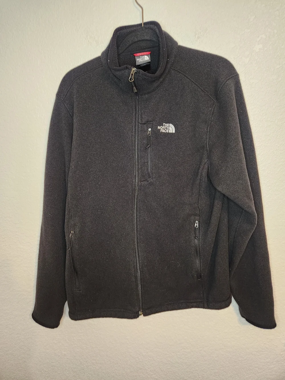The North Face Black Full-Zip Fleece Jacket men's L
